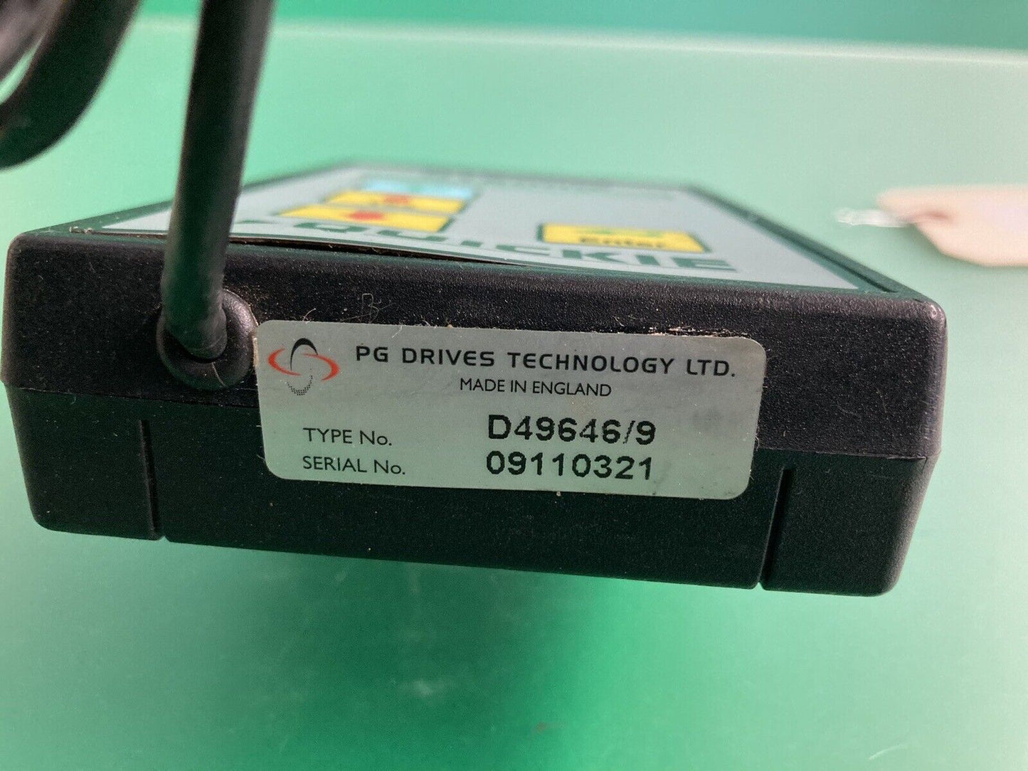 PG DRIVES QTRONIX Power Remote Programmer to Program Wheelchairs D49646/9 #J263