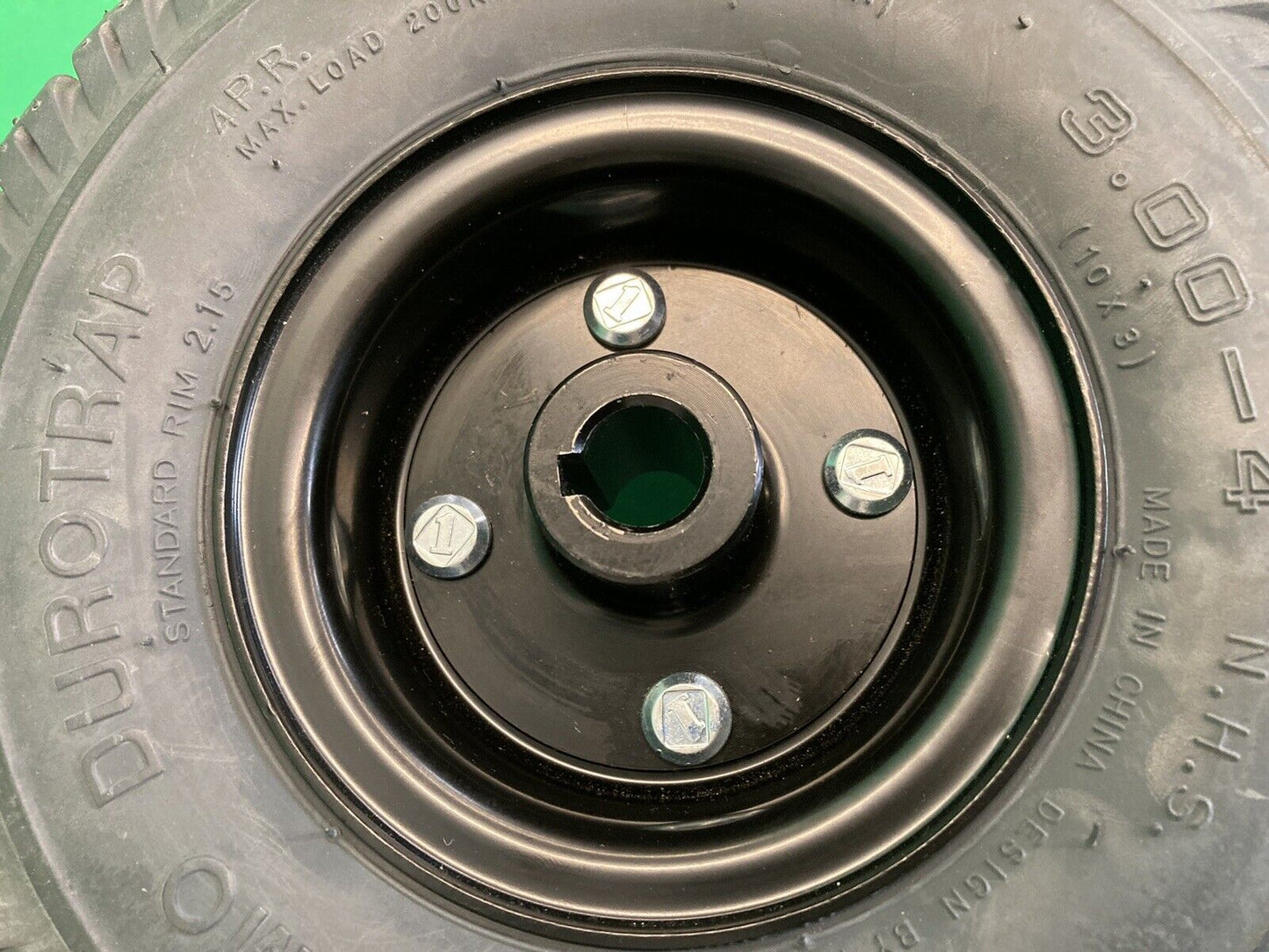 MINT* Dark Gray Drive Wheel Assembly for the Jazzy & Quantum J6 Wheelchair #J637