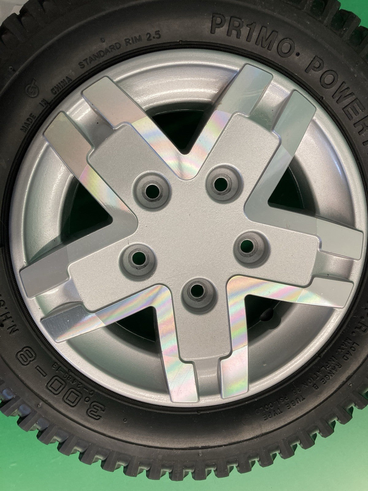 14"x3" Solid Drive Wheels for Jazzy 600 ES Power Wheelchair WHLASMB7120004 #L084