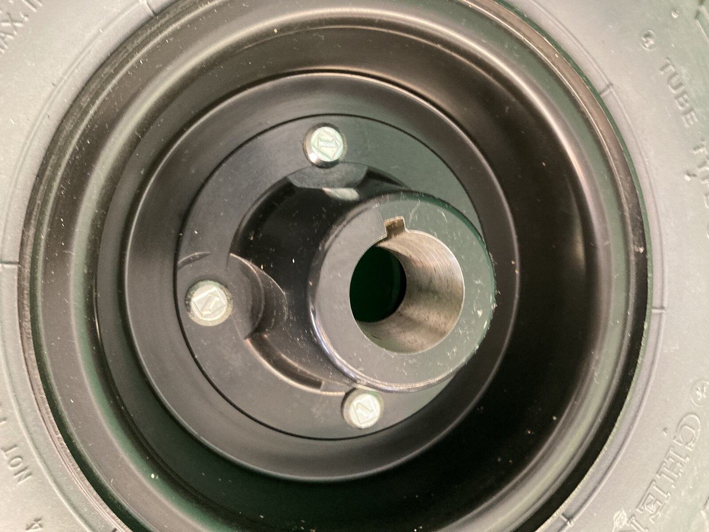 Solid Drive Wheels for the Quantum 1450 & Jazzy 1450 Power Wheelchair #J611