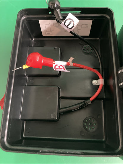 Battery Box Set w/ Cables for Drive Medical Cirrus Plus EC Folding Chair #K282