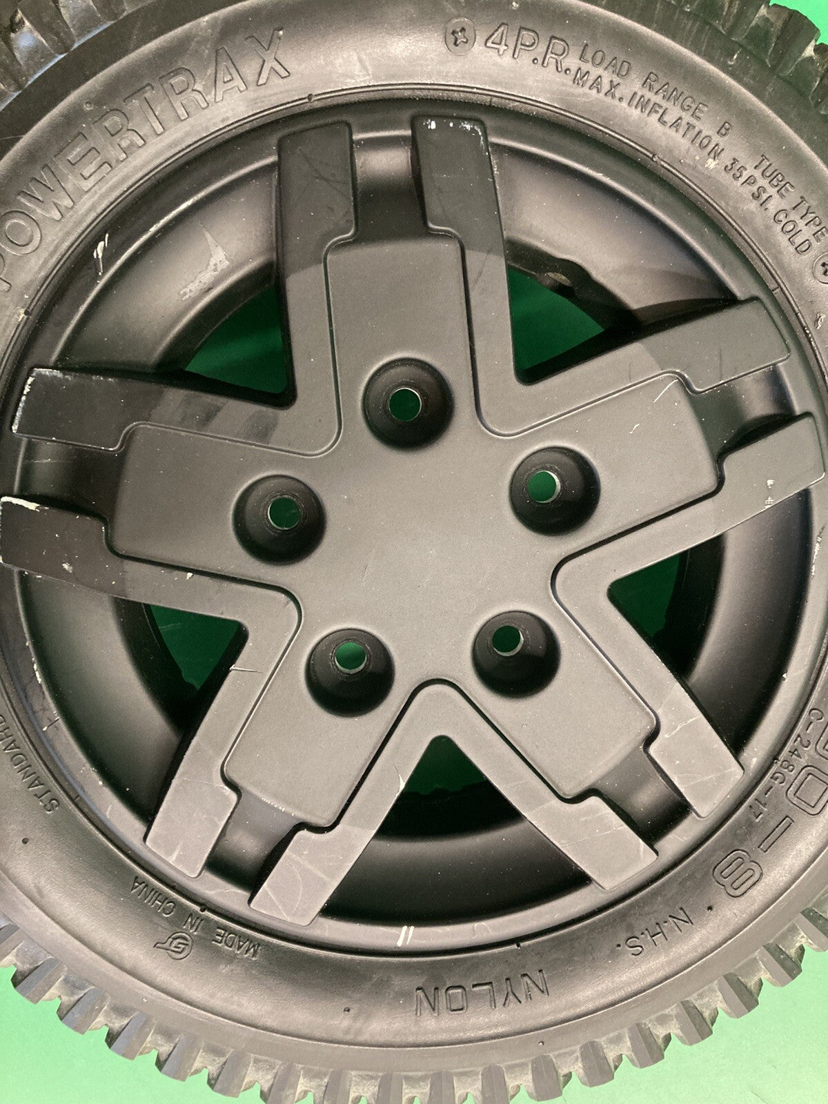 Drive Wheel Assembly for Quantum 4Front & Edge 3 Powerchairs -FULL TREAD* #K393