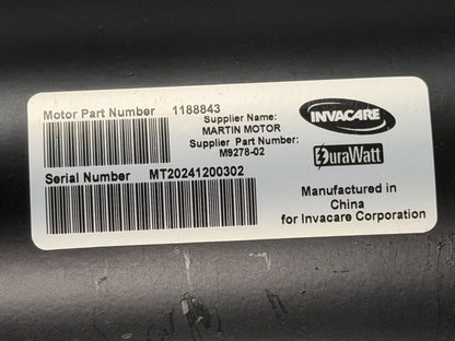 MOTORS FOR INVACARE TDX SP II 1188843 / M9278-02 / 1163412 - 1163413 #L131