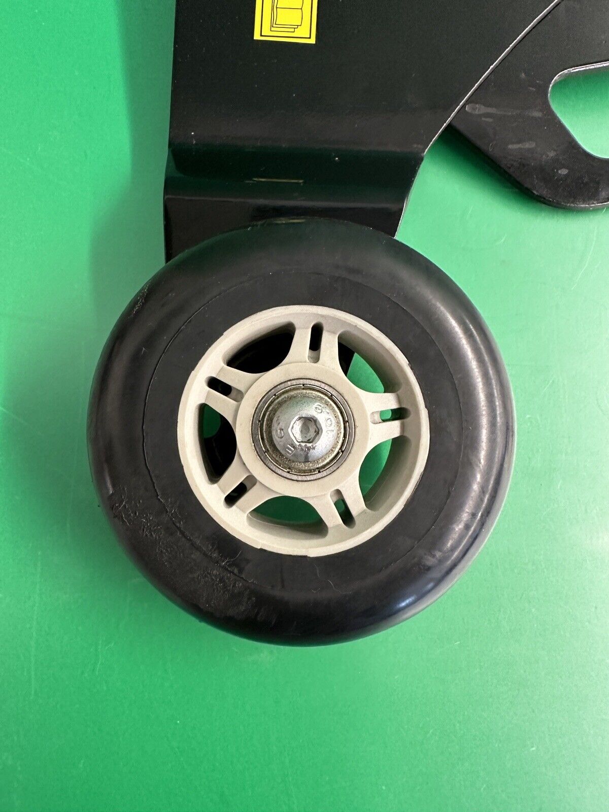 Anti-Tip Wheels & Tie Down Assembly for Permobil C300 Power Wheelchair  #H815
