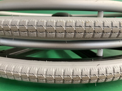 24" x 1 3/8" Solid Flat Free Wheels for Motion Composites Wheelchairs #K775