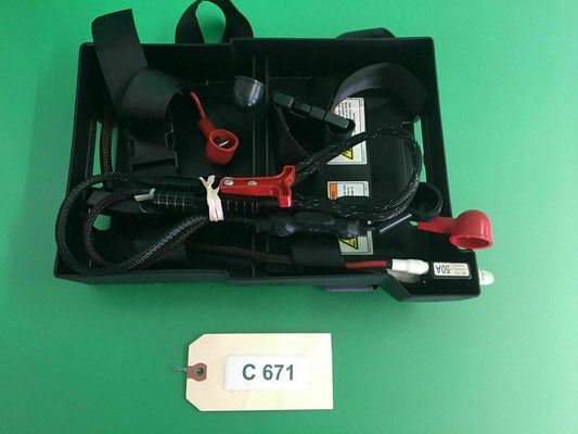 Battery Box Tray & Battery Harness for Quantum 600 / 610 Power Wheelchair  #C671