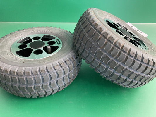 Pneumatic Drive Wheels for Hoveround MPV5 Power Wheelchairs FULL TREAD* #K370