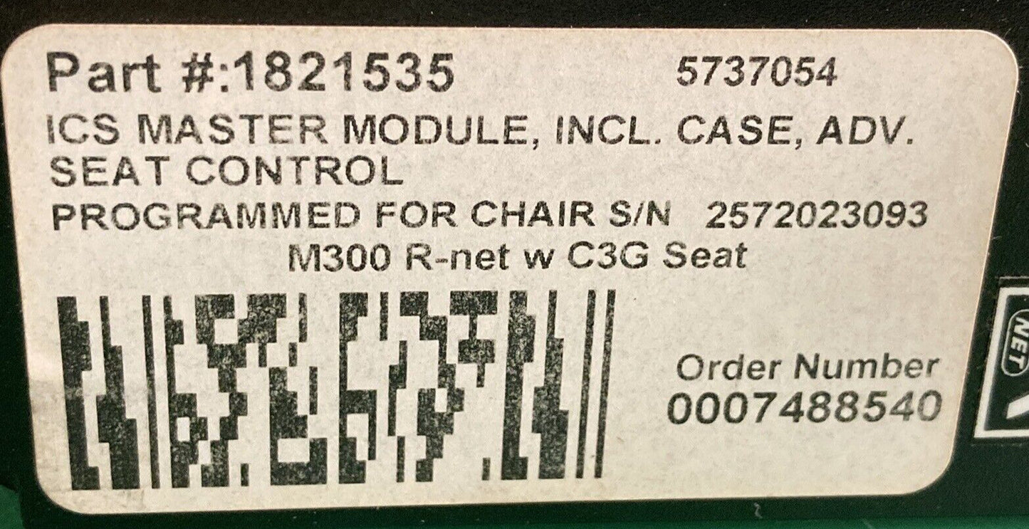 RNet Master Module for Permobil ELEVATE TILT RECLINE LEGS PROGRAM 315302 #J296