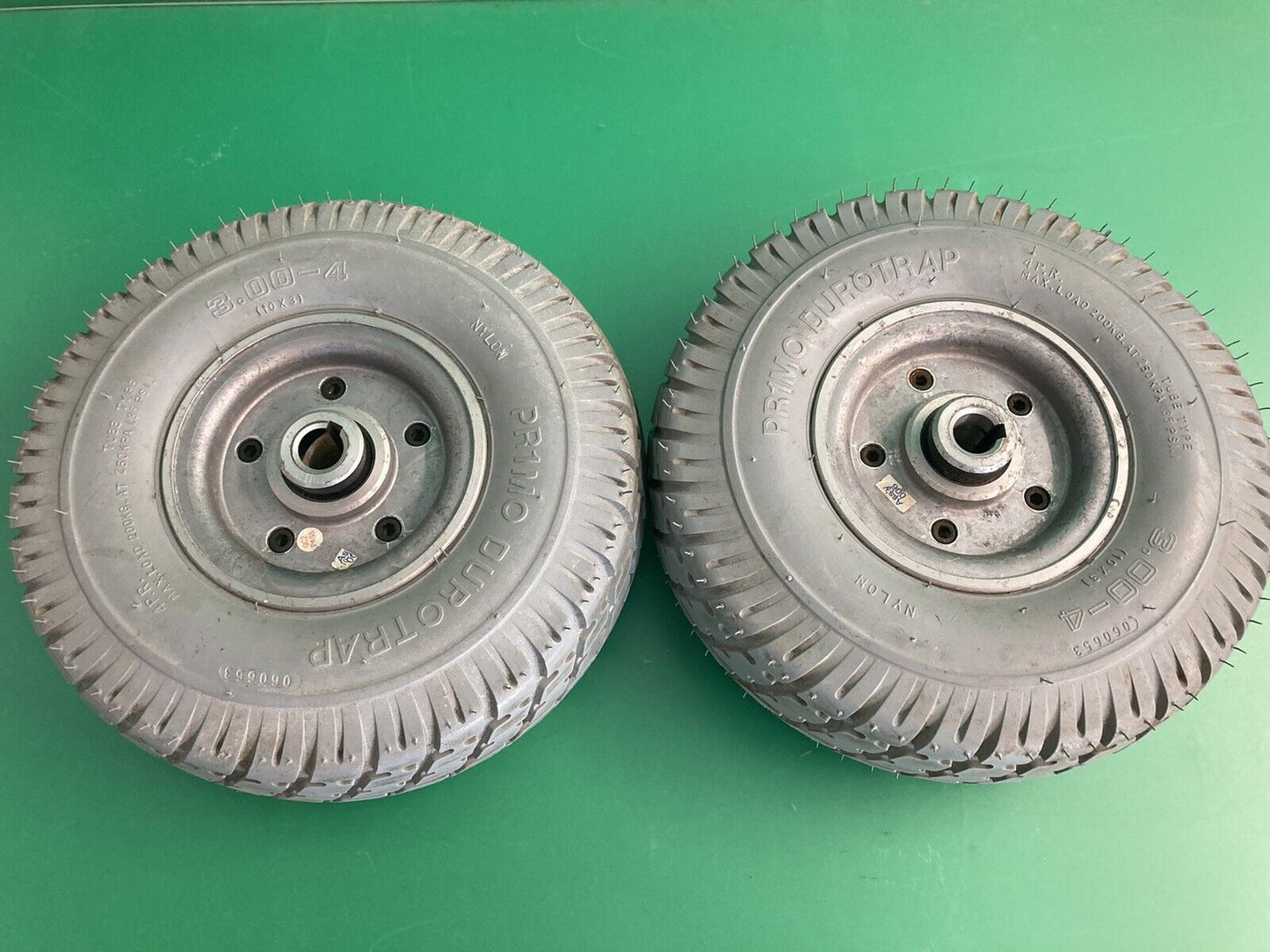 8" Caster Wheels & 10" Drive Wheels for the Pride Jet 3 Ultra Wheelchair #J799