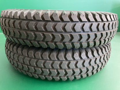 14"x3" Drive Wheels for Quantum Q6 Edge & Rival WHLASMB2093 -FULL TREAD* #J621