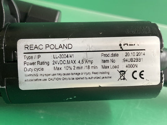 Recline Actuator Model: ACT8120001 for RE3004/41 Quantum wheelchairs #K158