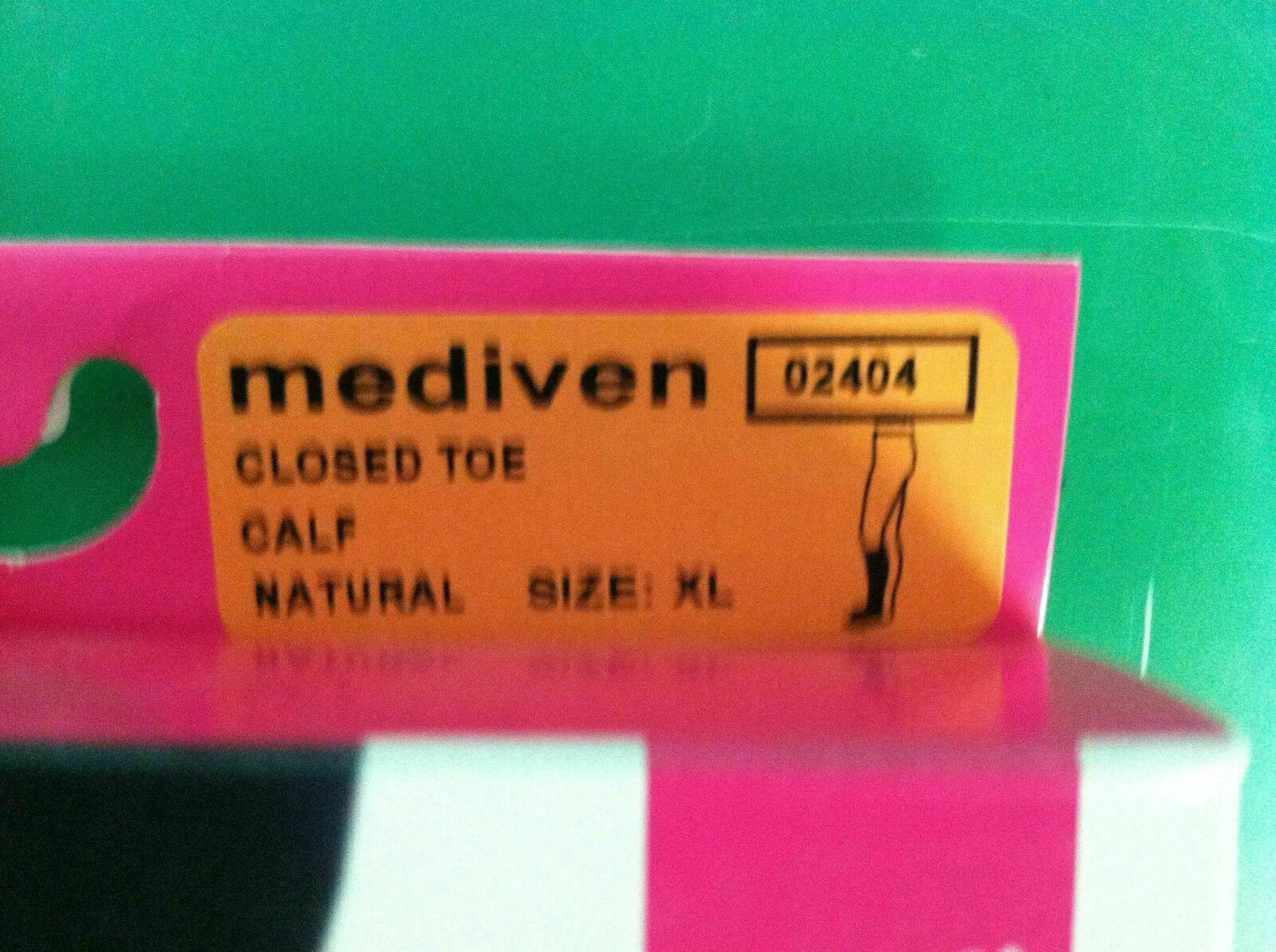 Mediven Sheer and Soft Medical Compression Stocking (NATURAL) Xlarge (CALF)