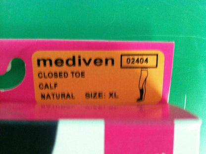 Mediven Sheer and Soft Medical Compression Stocking (NATURAL) Xlarge (CALF)