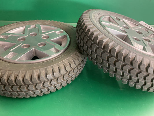 14"x3" Drive Wheels for Quantum Q6 Edge Power Wheelchair WHLASMB2093 #K334