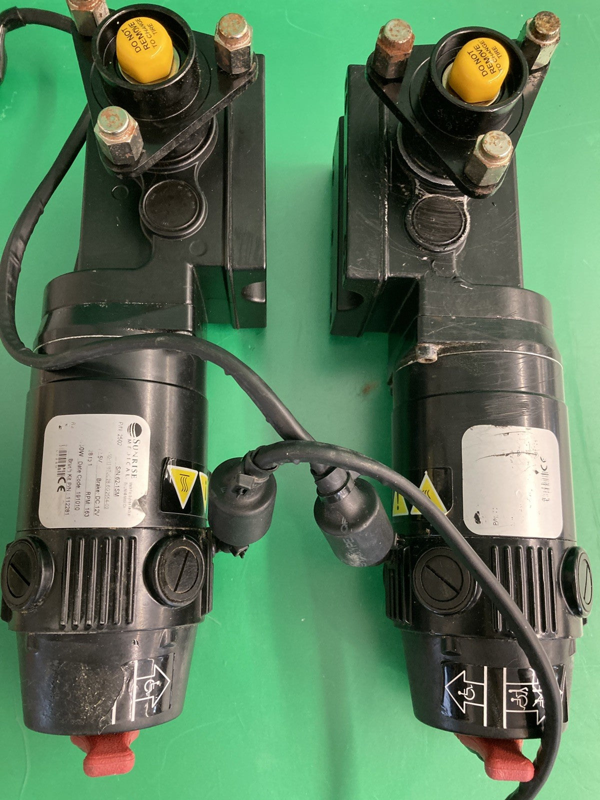Left & Right Motors for Quickie Q700M Power Wheelchair 250286 / 250287 #K832