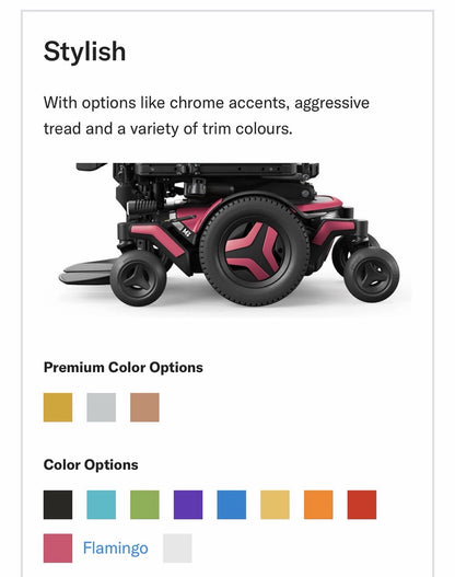 2024 Permobil M VS Corpus Stander Power Wheelchair - 5 Power Functions #LM7619