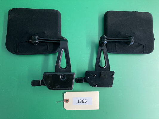 Invacare & Rovi Quick Release Lateral Thigh Supports for Powerchair 7"x6" #J365