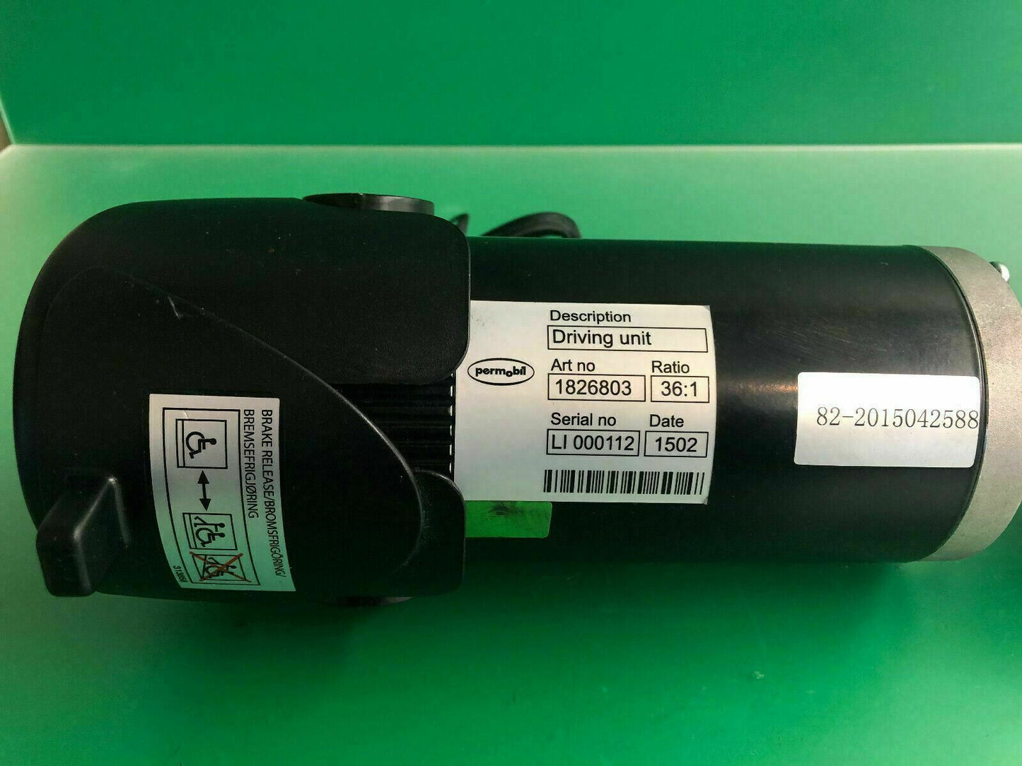 Left & Right Motors Only* for Permobil M300 Powerchair 1826803 /1826802 #E971
