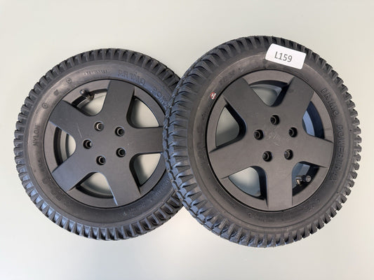 14"x3" Pneumatic Air Filled Drive Wheels for the Invacare TDX SP & SP II #L159