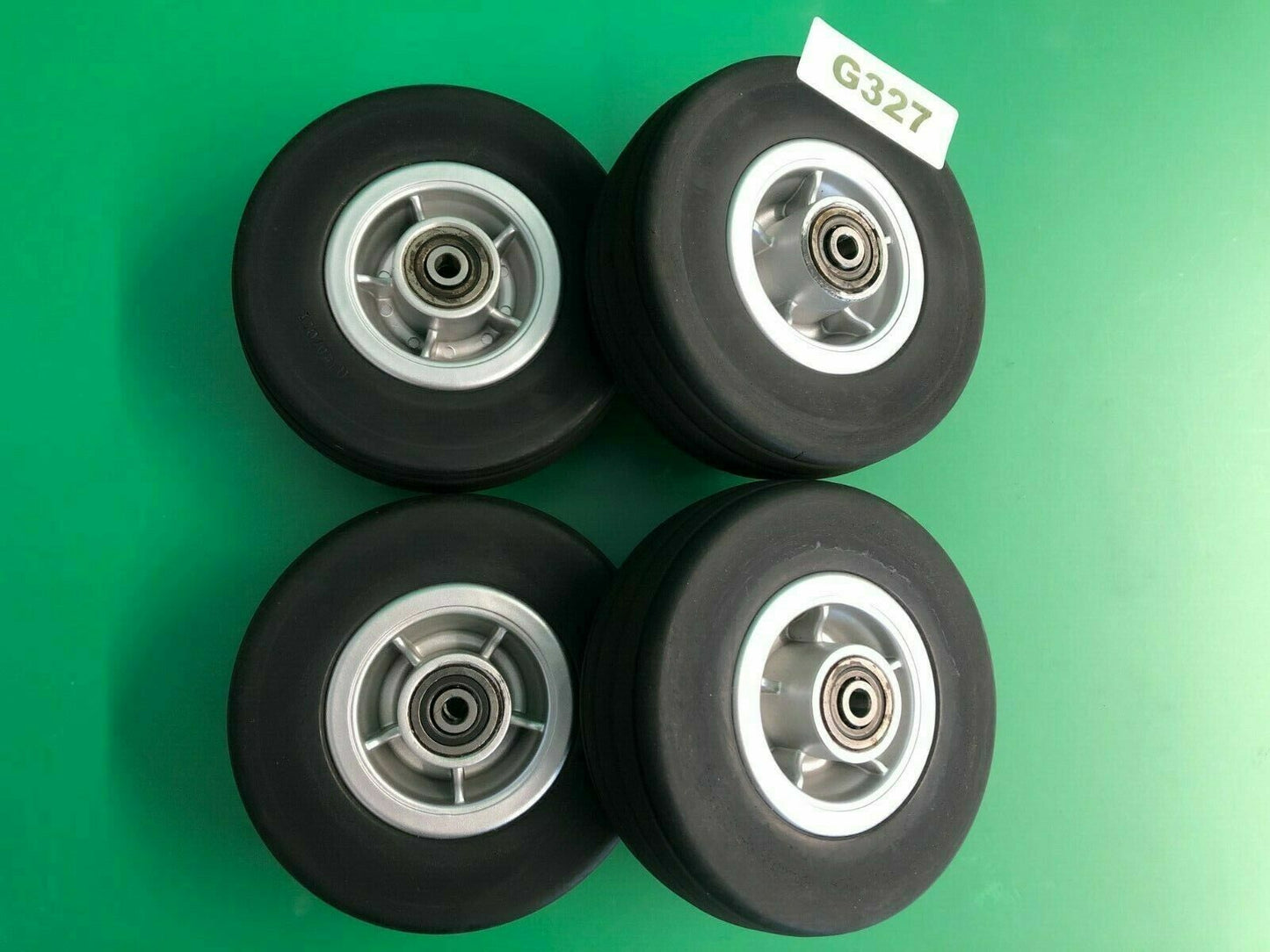 Rear & Front Caster Wheels for Pride Jazzy 600 ES Powerchairs -set of 4- #G327