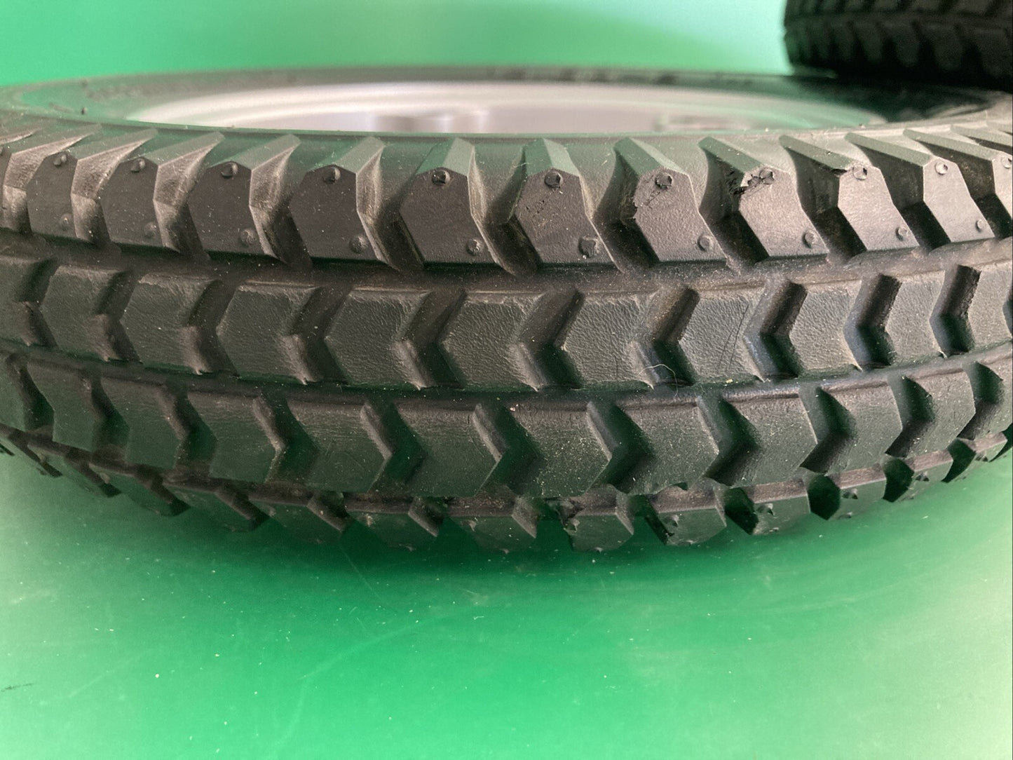 14"x3" 3.00-8 Flat Free Drive Wheels for the Invacare TDX SP II Powerchair #K379