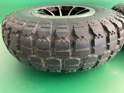Solid Drive Wheels for the Quantum 1450 & Jazzy 1450 Power Wheelchair #J611