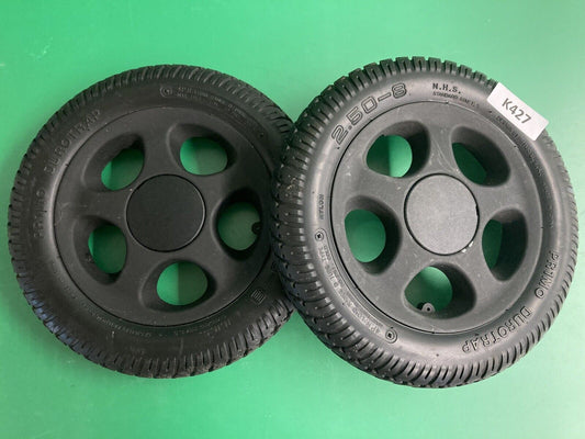 Drive Wheel Assembly for the Quickie Pulse 6 Power Wheelchair -Set of 2* #K427