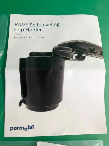 Permobil Ram Self Leveling Cup Holder for Permobil Powerchair 1829004 #i269