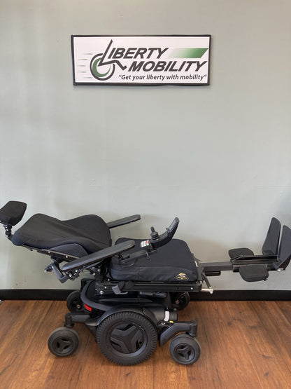 2021 Permobil F3 w/ Elevate, Tilt, Recline, Legs & 20° Anterior Tilt  #7630