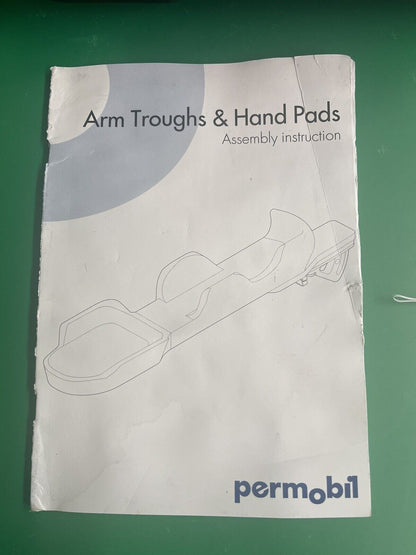 Permobil Arm Rest rough left Hand Assembly - Permobil Power Wheelchair #i165