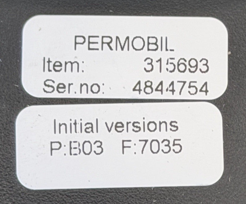 Permobil ICS Toggle Switchbox Power Seat Control Keypad 315693 #L272