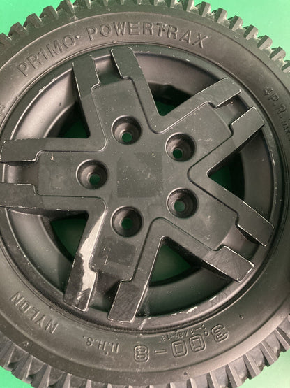 Drive Wheel Assembly for Quantum 4Front & Edge 3 Powerchairs -FULL TREAD* #K393