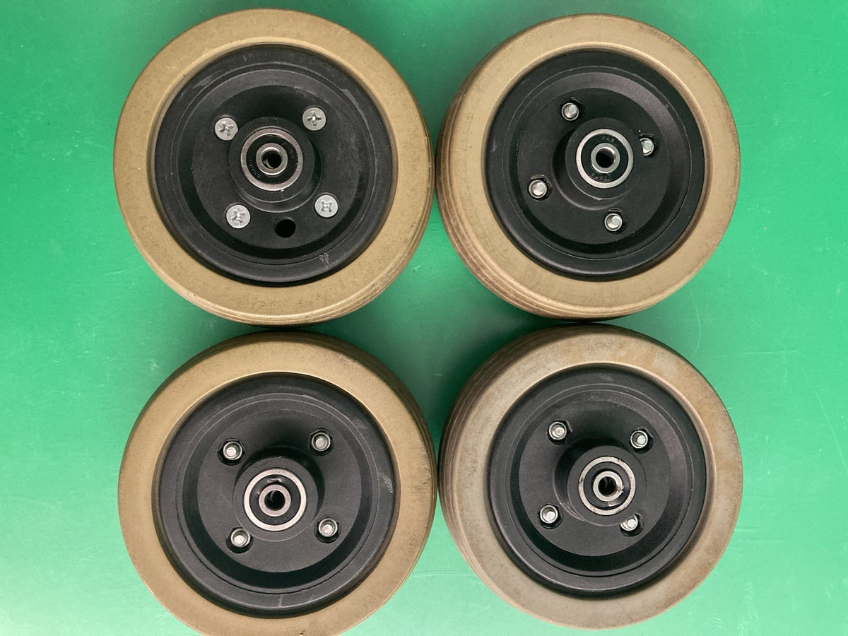 Set Of 4 Caster Wheels for Pride Jazzy Select Power Wheelchairs #L064