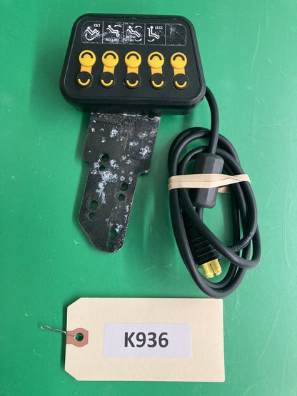 Quickie Control Plus 5 Toggle Function Switchbox w/ USB & Bracket* 130913 #K936