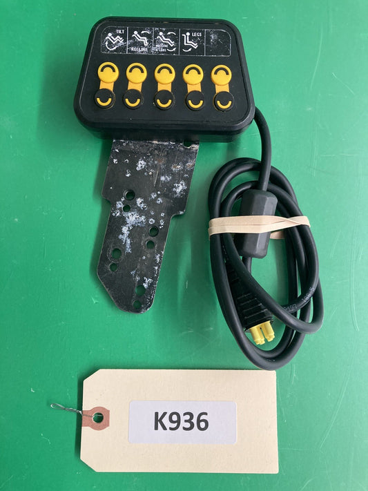 Quickie Control Plus 5 Toggle Function Switchbox w/ USB & Bracket* 130913 #K936