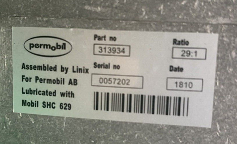 Right Motor for the Permobil Wheelchair F3 1831168 - 313934 - 80ZY22-350-A #H983