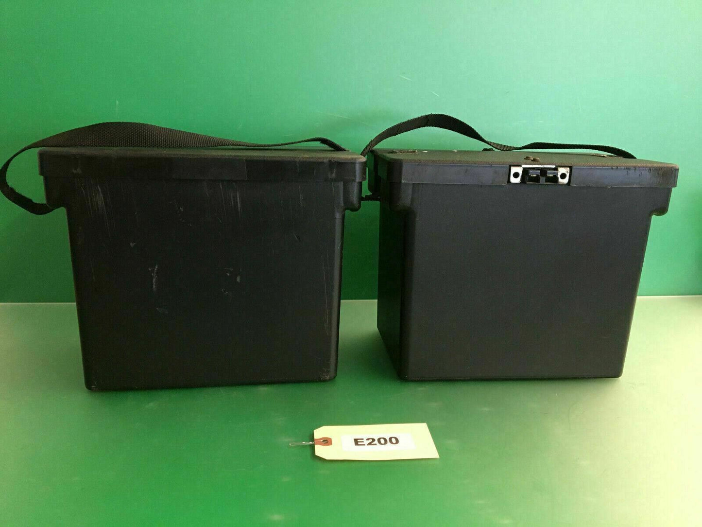 Invacare Battery Boxes w/ Wiring Harness for Invacare Ranger X Powerchair #E200