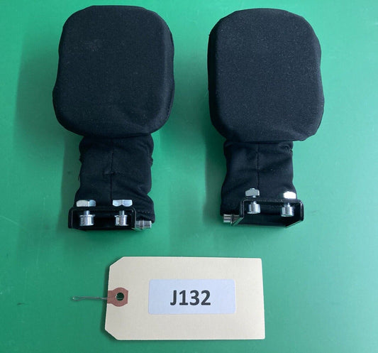 Permobil 3G -Elbow Supports w/ Mount Brackets for Power Wheelchair 1833415 #J132