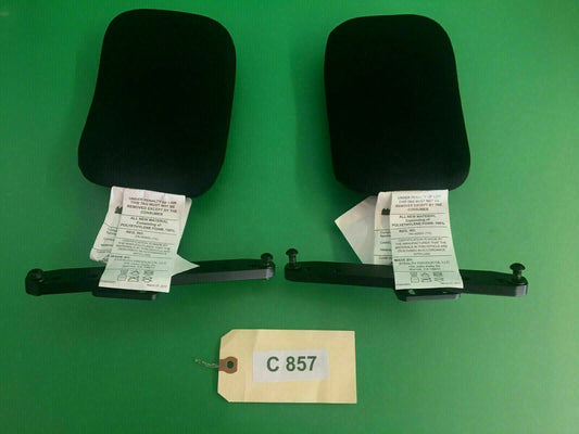 QUANTUM TB3 Swing-A-Way Thoracic Supports w/ Mounts for Wheelchair 7" x 5" #C857
