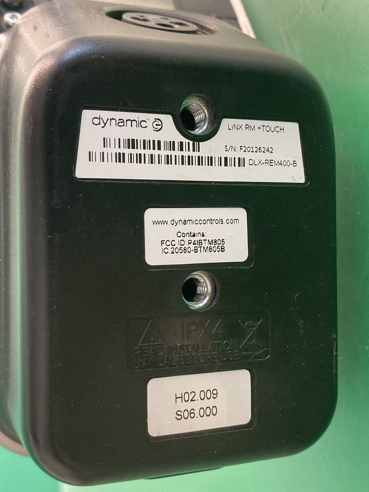 Dynamic LiNX 400 Touchscreen Power Wheelchair Joystick Remote DLX-REM400-B #J710