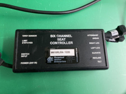 RNET Compatible Perpetual Motion Enterprises- Six Channel Seat Controller #J279