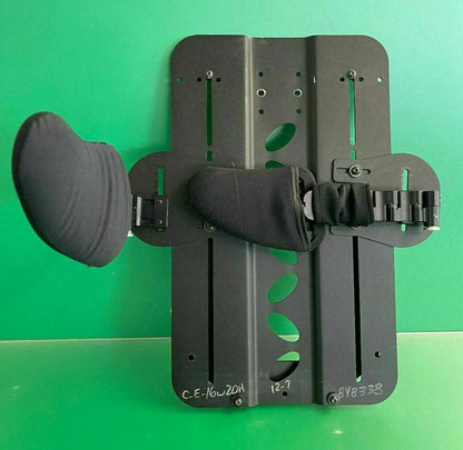 Quantum Back w/ Swing-A-Way Thoracic Lateral Supports w/ Mount Brackets #F603