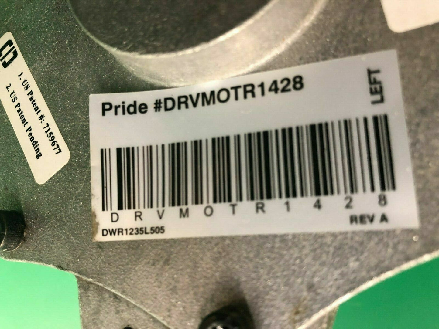 Left & Right Motors for Pride Jazzy Select Elite DRVMOTR1428 /DRVMOTR1429 #G377