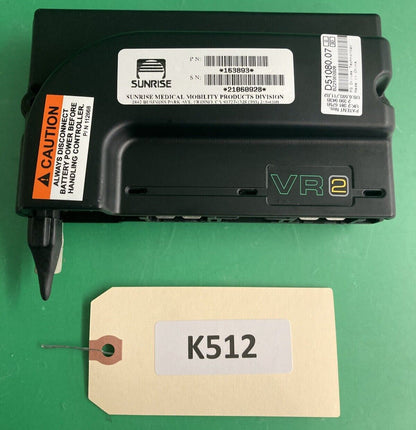 90 Amp VR2 Controller Module for Power Wheelchair D51080.07 / 163893 #K512