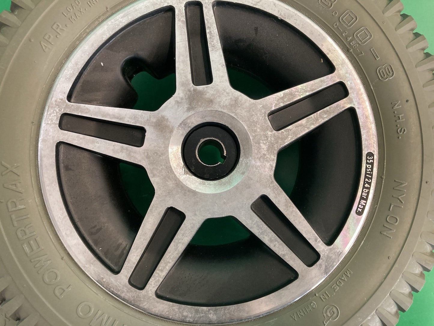 14"x3" Solid Drive Wheels for Pride Jazzy 614 / 614 HD Power Wheelchairs #L057