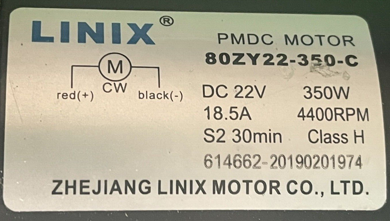 Right Motor for the Permobil Wheelchair F3 1831168 - 313934 - 80ZY22-350-C #H982