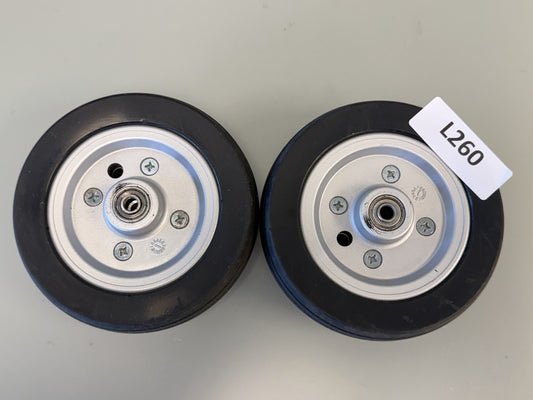 2 Caster Wheels for the Drive Titan Power Wheelchair #L260