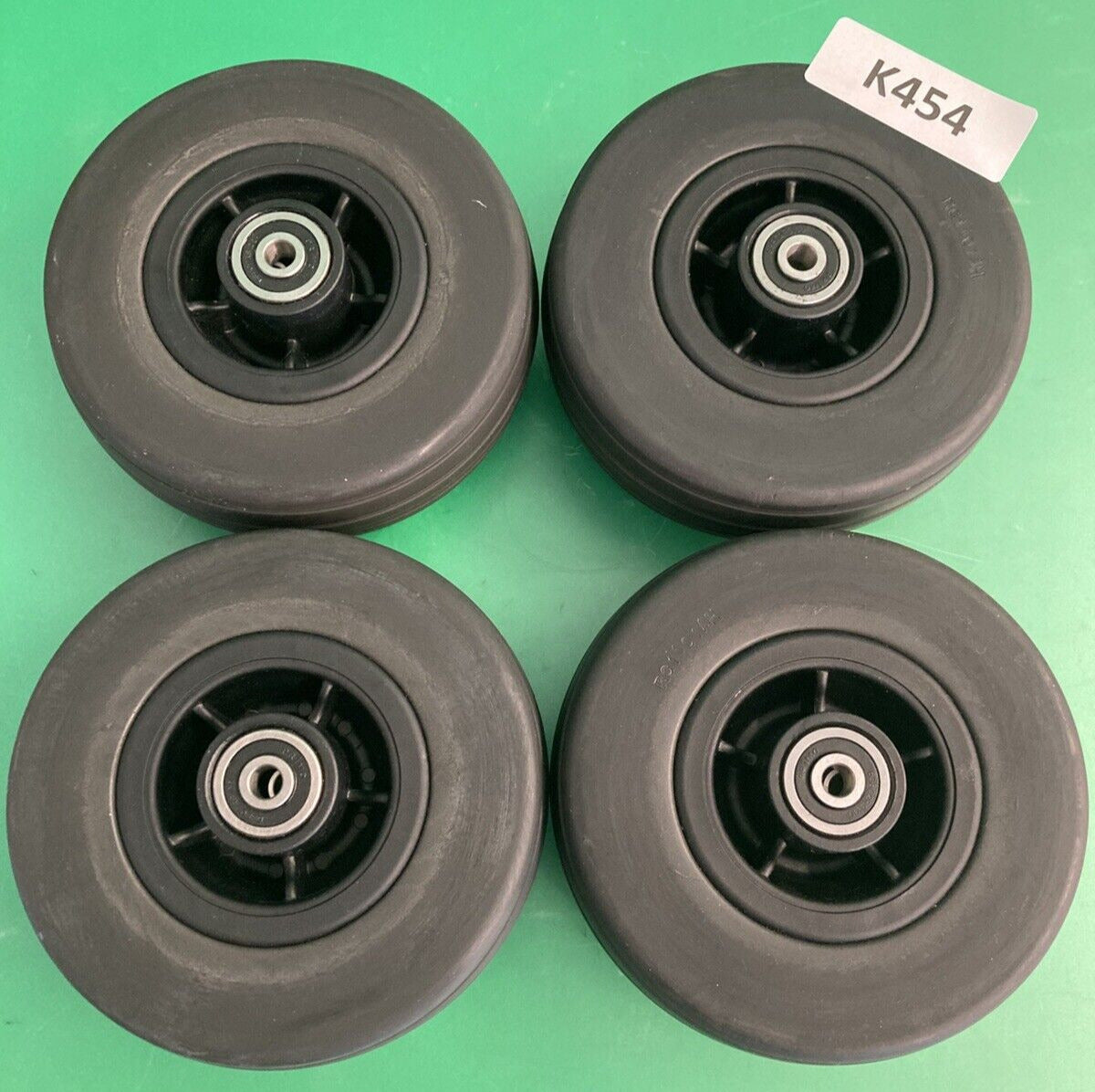 6"x2" Caster Wheels for Quantum Q6 Edge 2.0 & Q6 Edge 3 ~FULL TREAD #K454