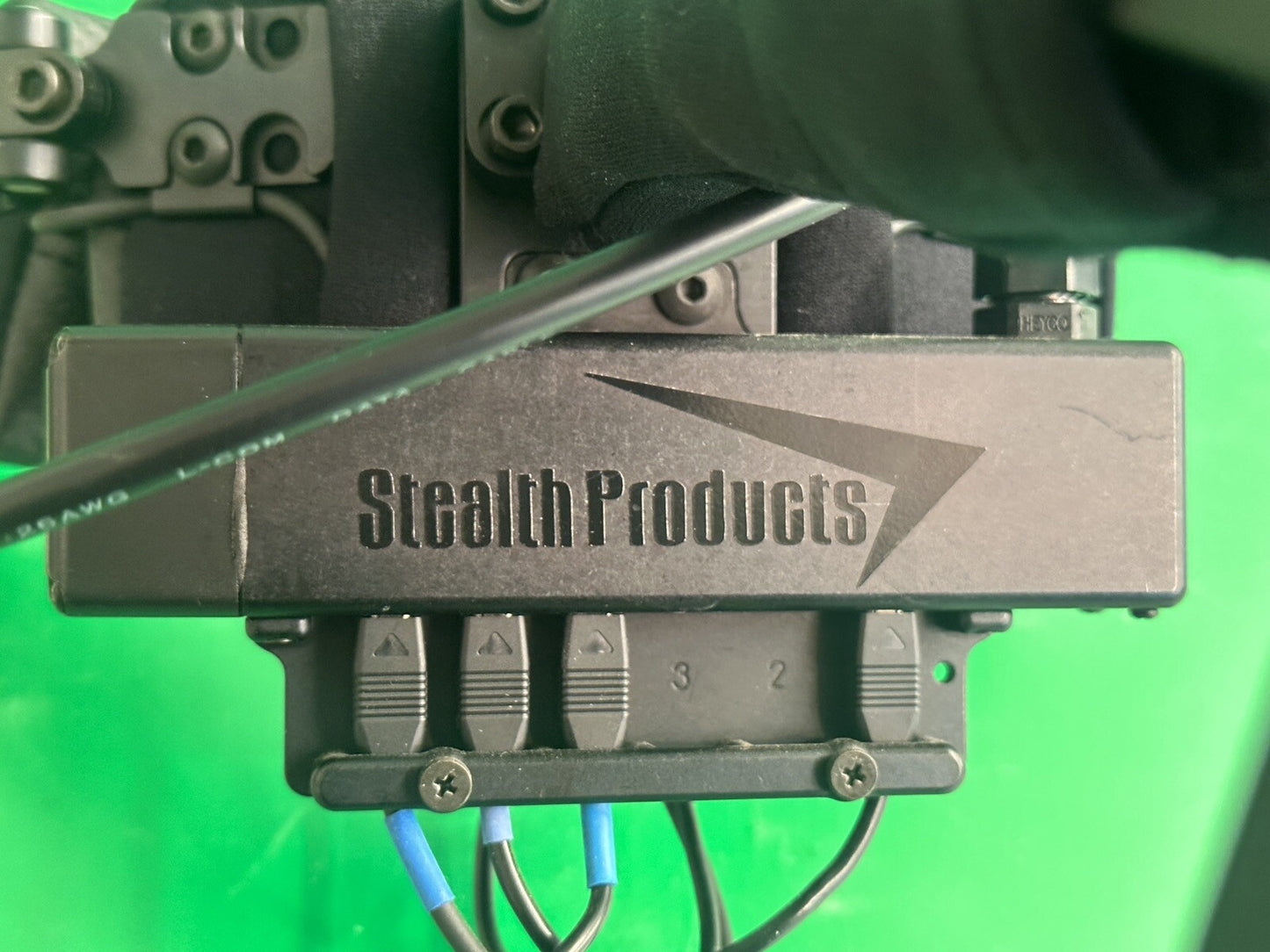 QLOGIC 3 Stealth / Head Array w/ Display for Quantum Power Wheelchair #i487