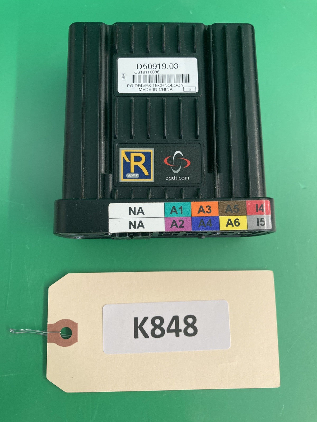 RNET Quickie Power Wheelchair Power Seating Control Module D50919.03 #K848